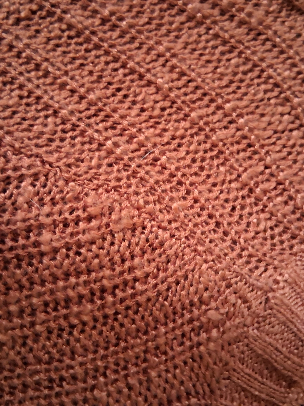 Pink Republic Rust Ribbed Crewneck Sweater - Picture 5 of 5